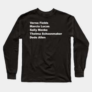 Female Editors Long Sleeve T-Shirt